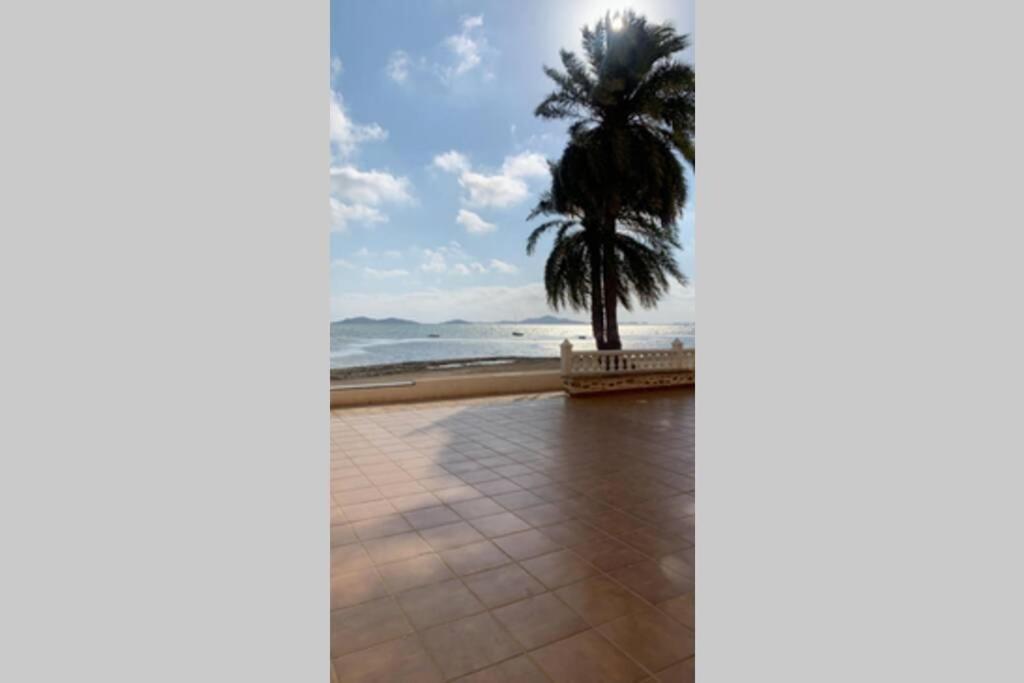 Apartamento Mar Menor, Los Urrutias - Beachfront Apartment With Patio Cartagena Exterior foto